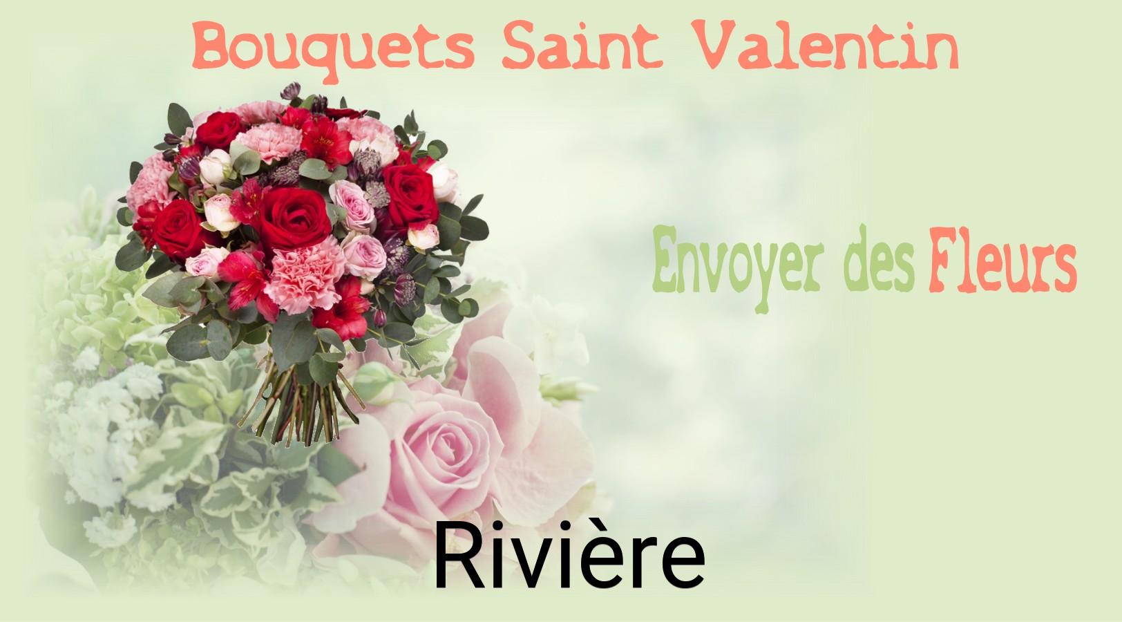Roses de Saint-Valentin livrées à Rivière